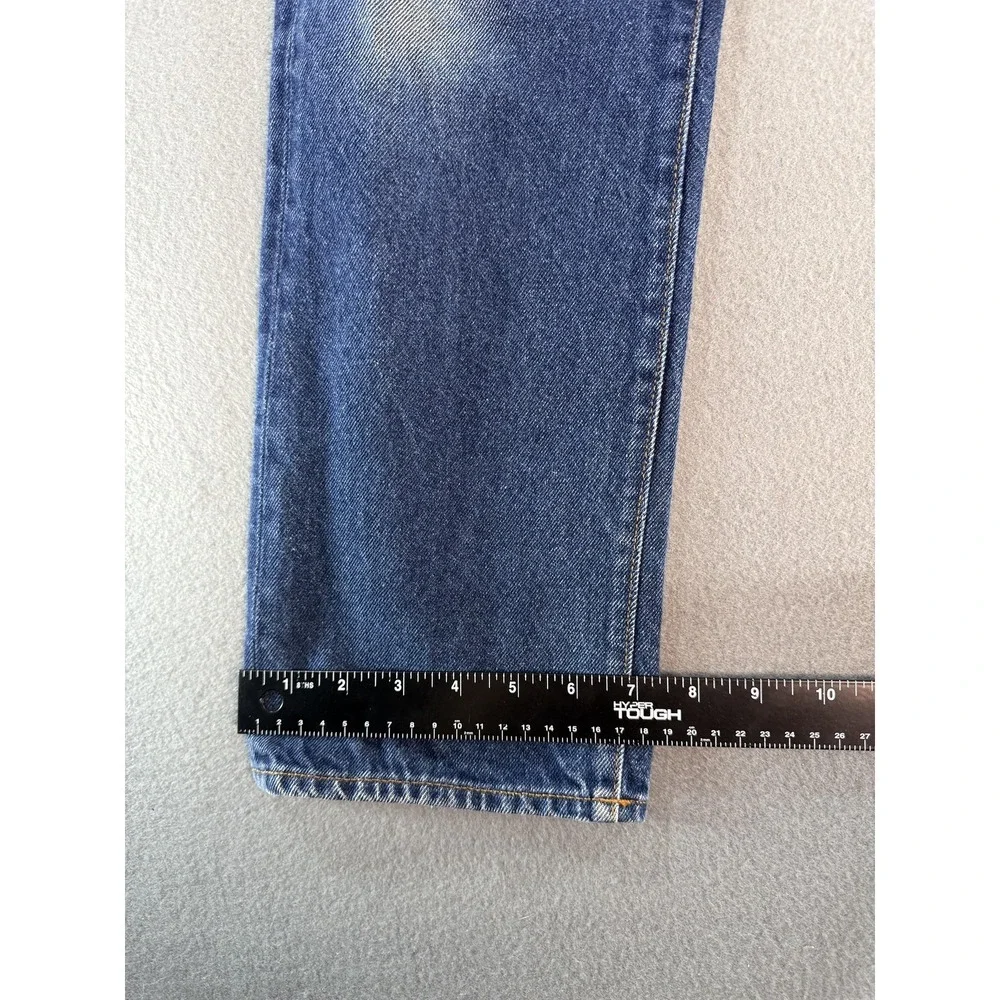 Peter Manning Jeans Mens 32x29 Medium Wash Blue‎ Regular Straight Denim Casual